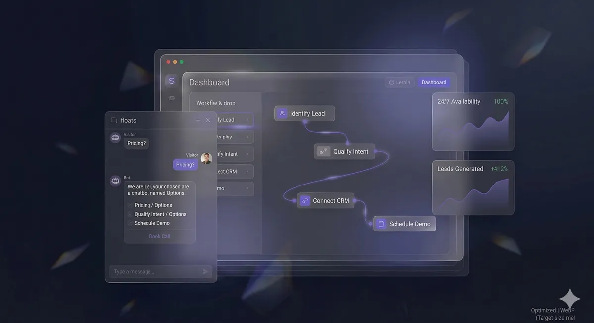 No-Code AI Agent Builder Dashboard